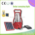 Hand Crank USB portable solar lamp